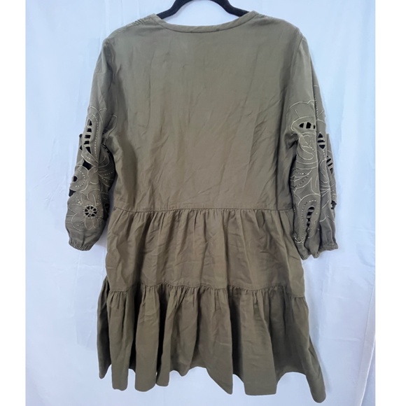 Sachin & Babi Women's Green Kendall Dress | Sz L - Picture 6 of 10